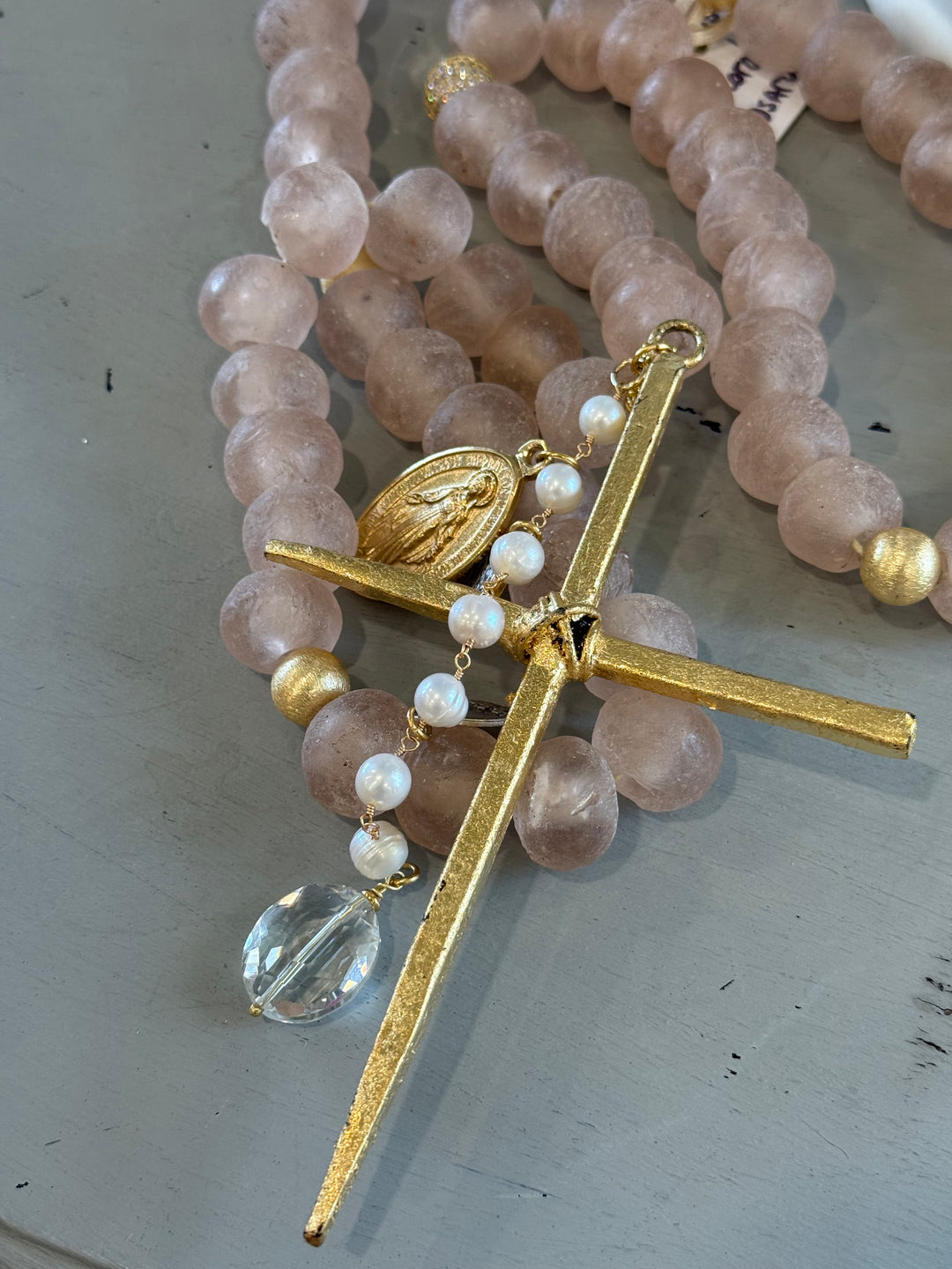 Beaded Rosary with Medallions