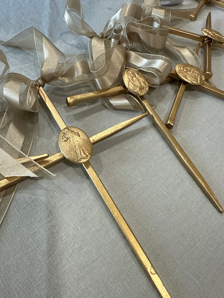 Nail Cross Gilded