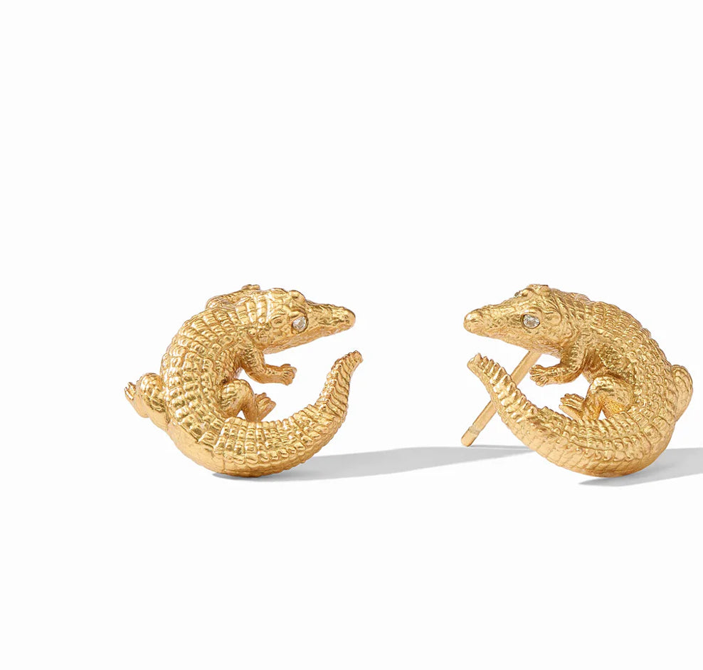 Alligator Stud Earring