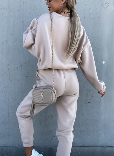 Cropped Pullover Set