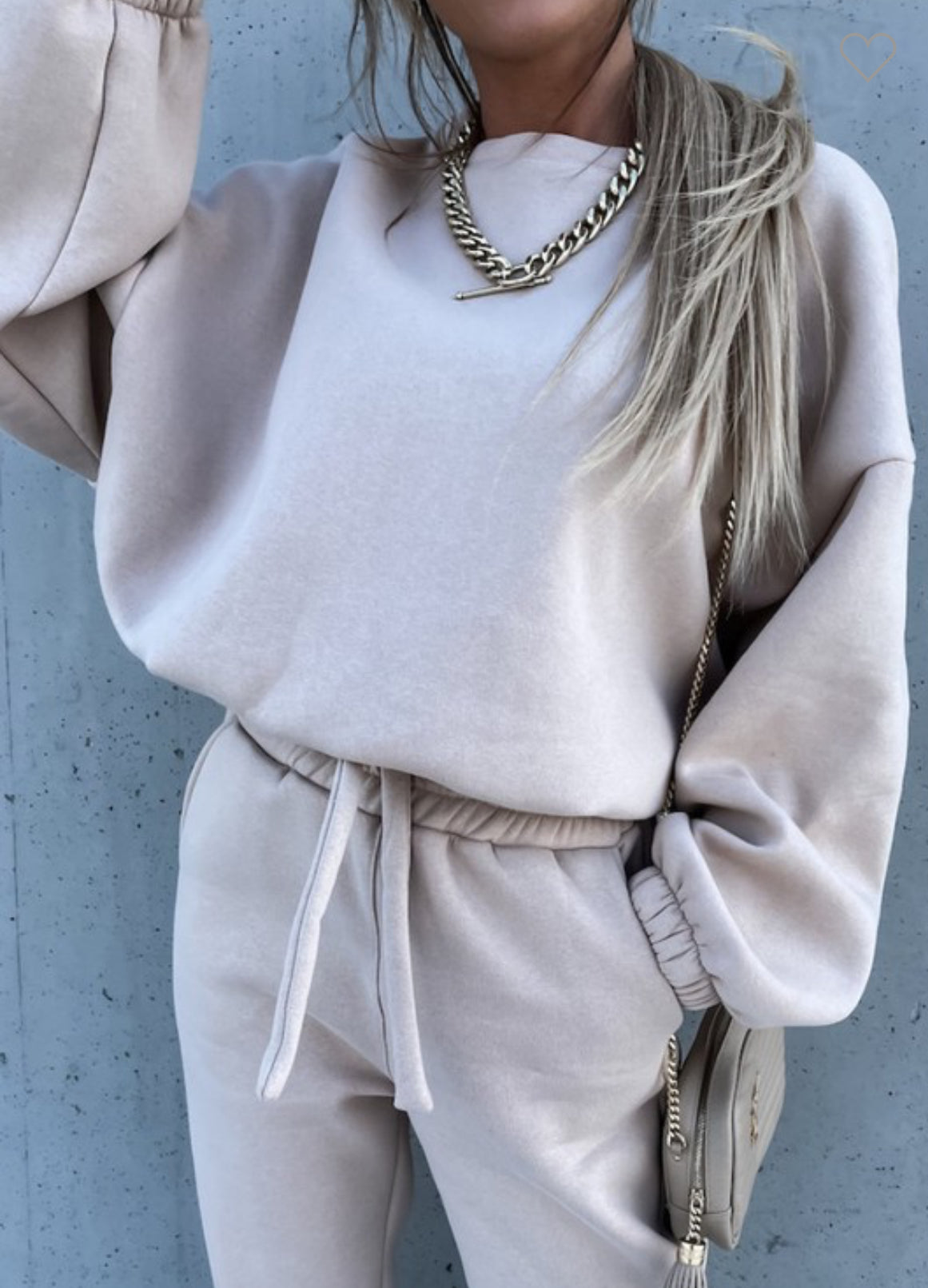 Cropped Pullover Set