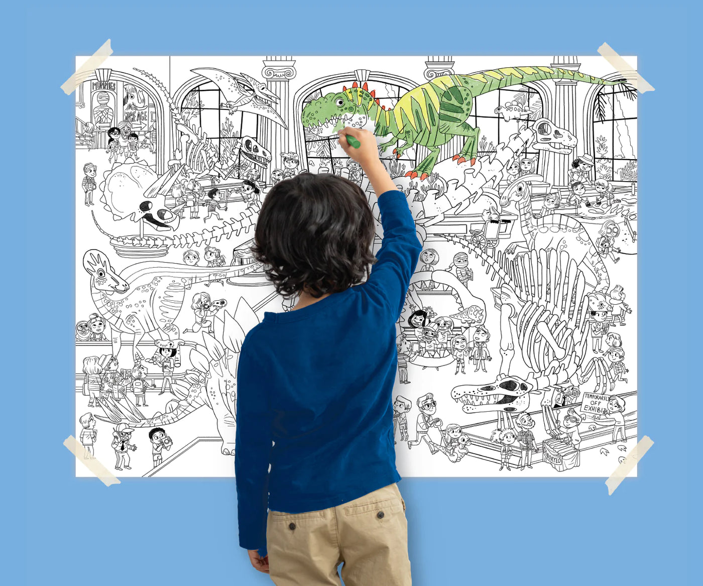 Giant Coloring Poster LD Linens & Decor