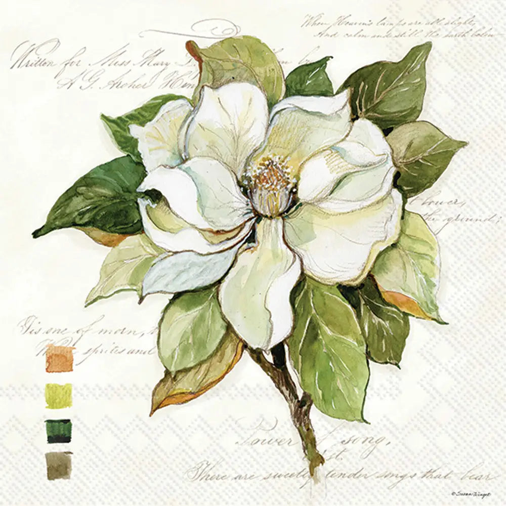 MagnoliaCocktail  Napkins