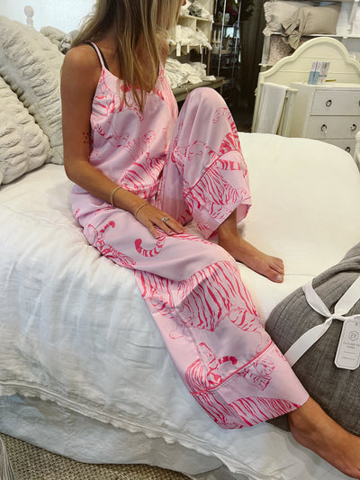 Tiger Print Pajamas