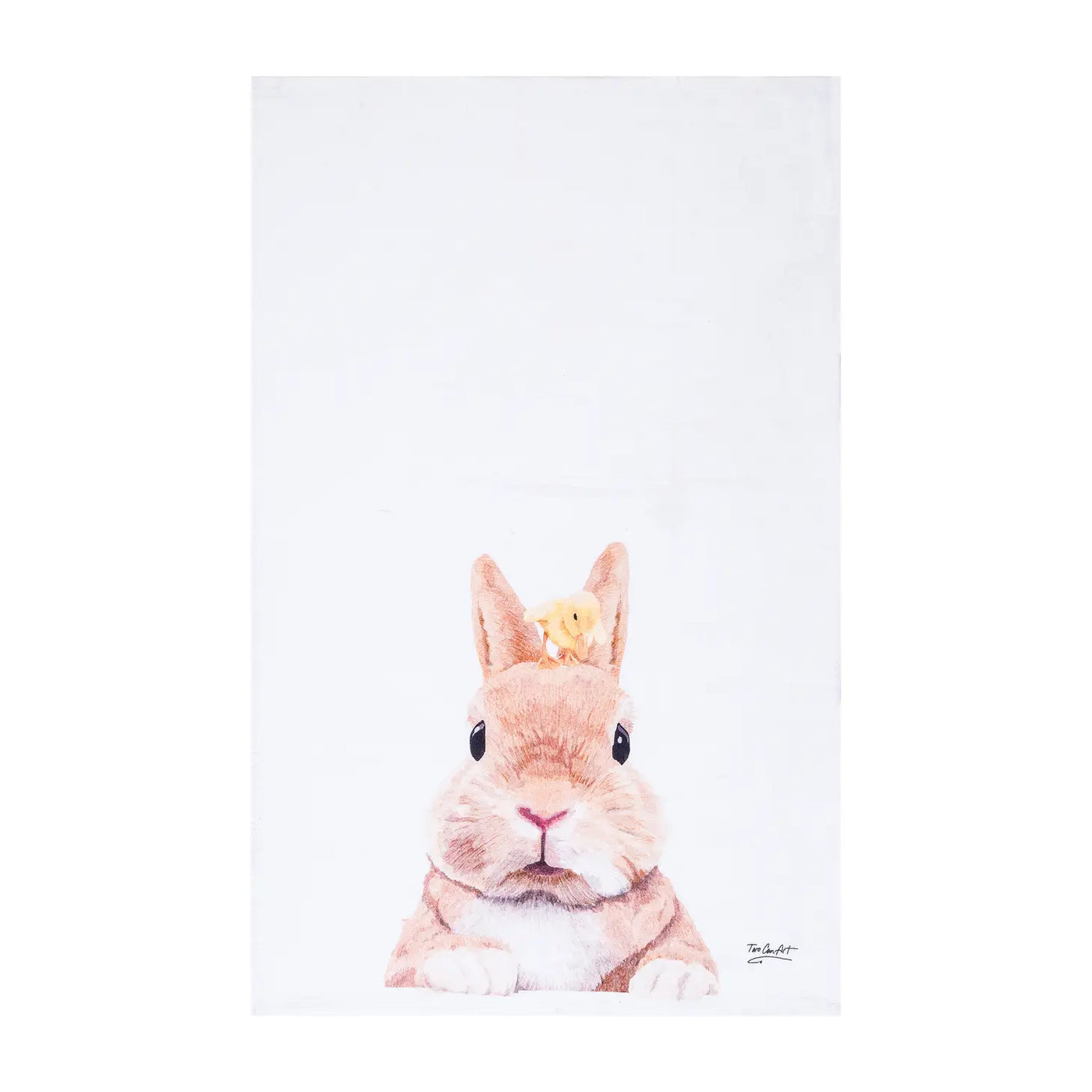 Easter Bunny & Chick Kitchen Towel
