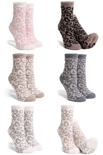 Leopard Soft Socks