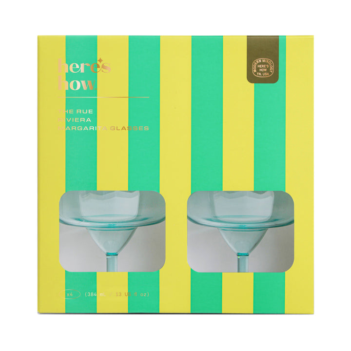 The Rue Margarita Glass - Set of 4 Mint