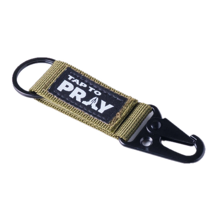 Tap To Pray® Tactical Carabiner Keychain