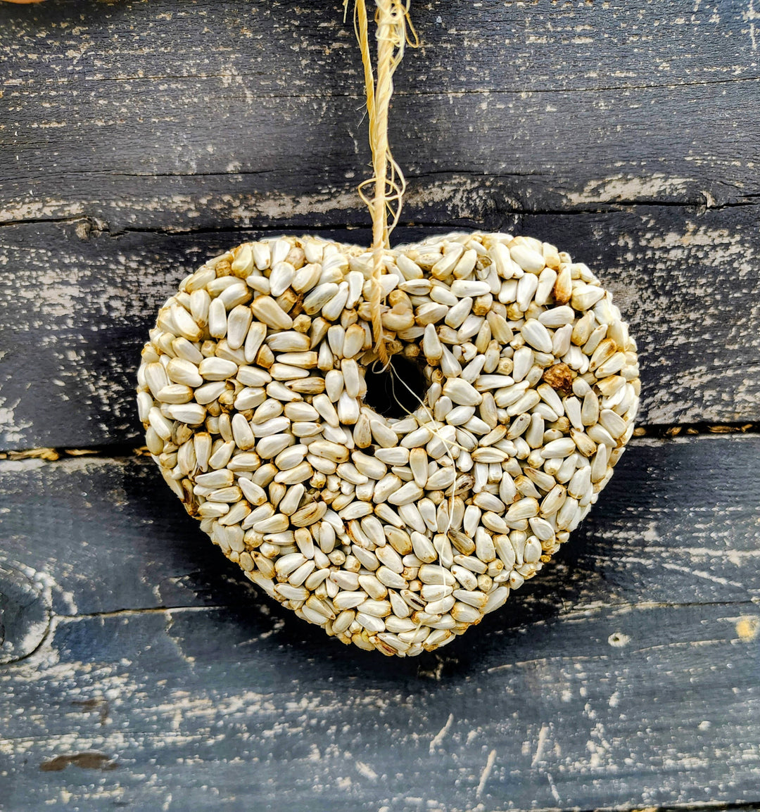 Heart Birdseed Ornament (Safflower)