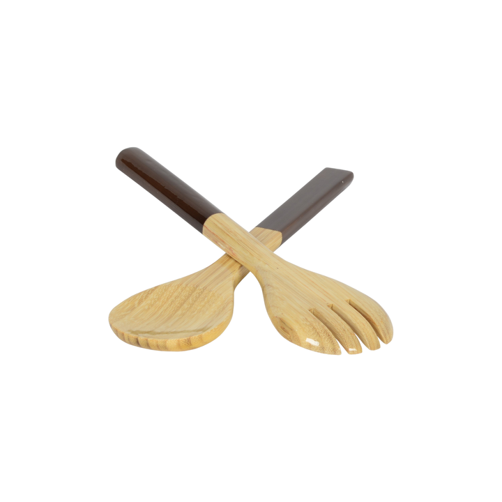 Large Bamboo Server Set