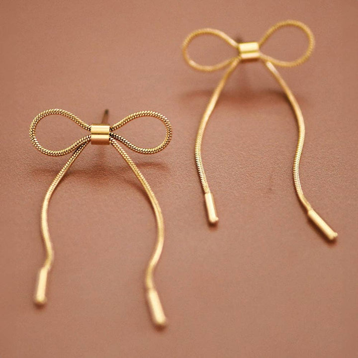 Bow Stud Earrings