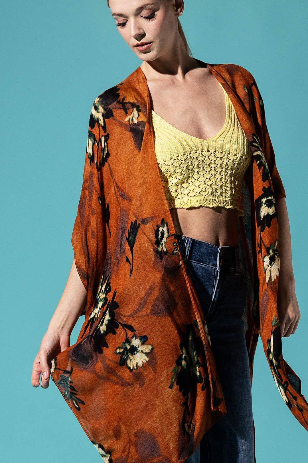 Secret Garden Floral Kimono