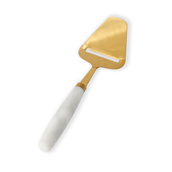 White Marble Handheld Cheese Slicer, Cheese Plane