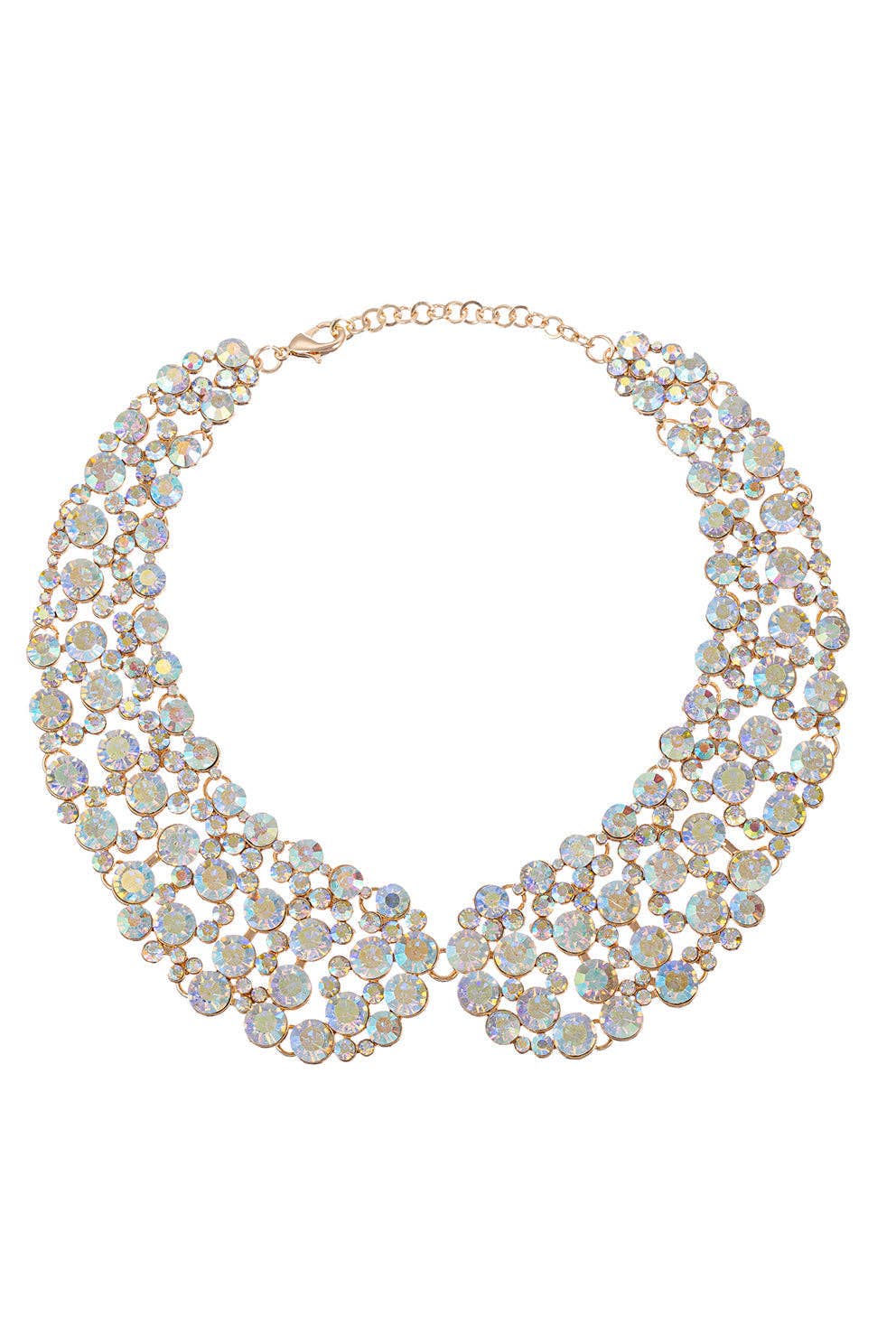 Diana AB White Pearl Collar  Necklace