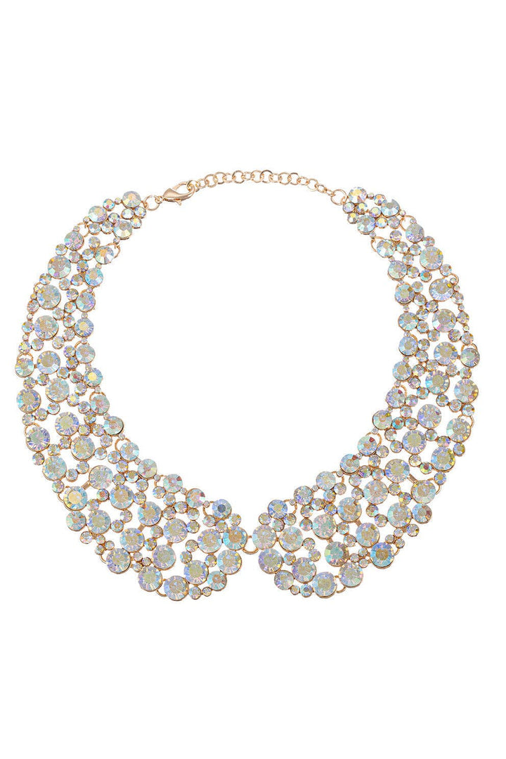 Diana AB White Pearl Collar  Necklace