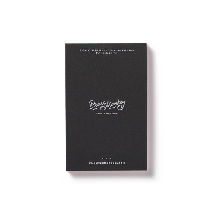 Brass Monkey Grown-ass Person Memo Pad