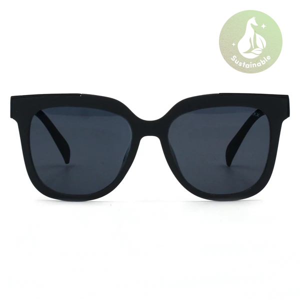 Coco - Black Sustainable Women's Sunglasses