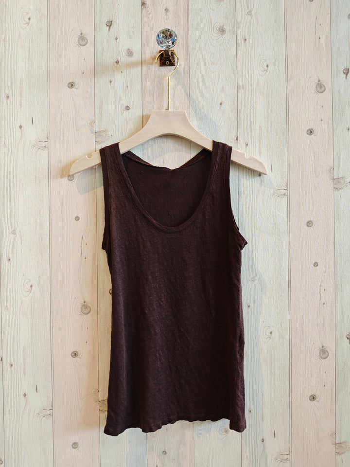 BASIC STRETCH LINEN T-SHIRT 100%