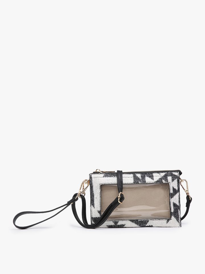 Maeve 3 Compartment Crossbody Clear Window