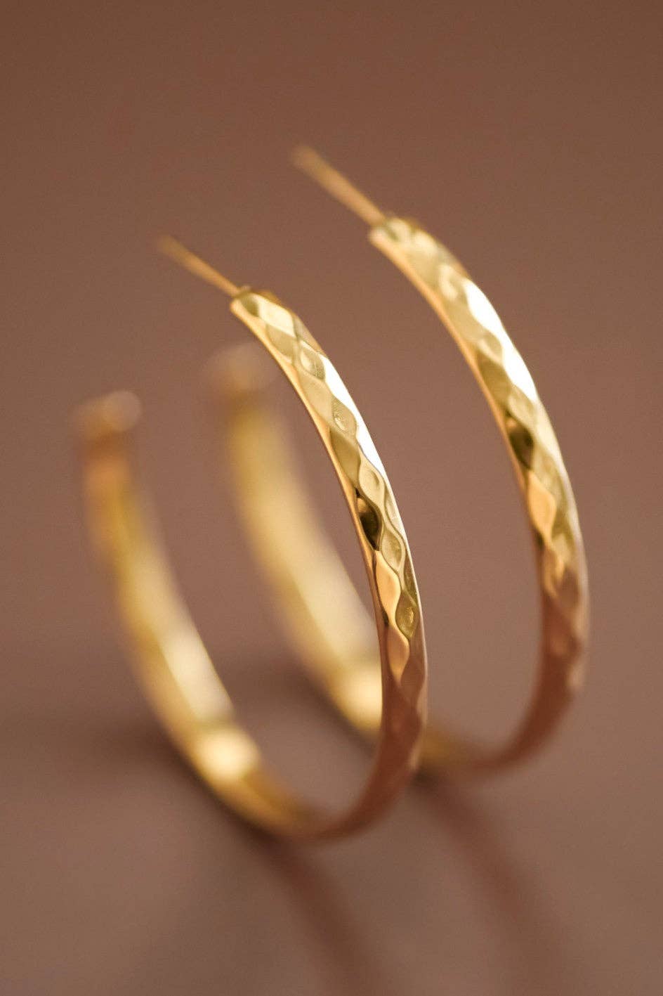 Textured Hoop Earrings