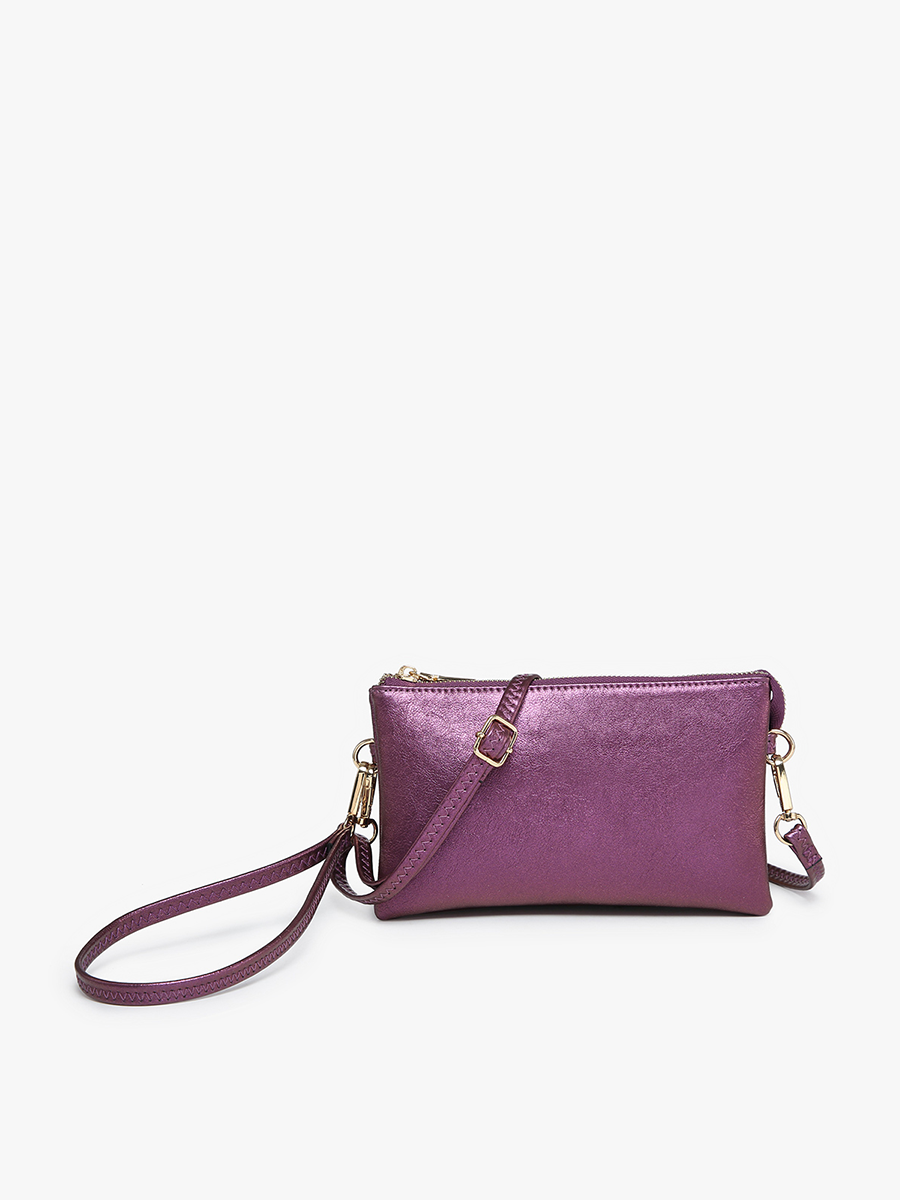Riley 3 Compartment Crossbody/Wristlet