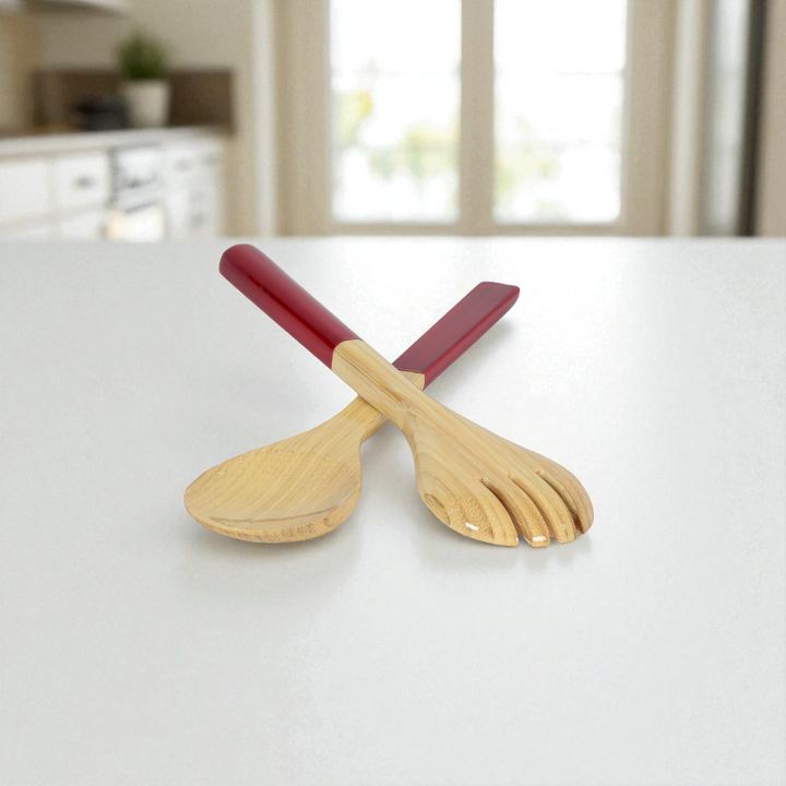 Large Bamboo Server Set