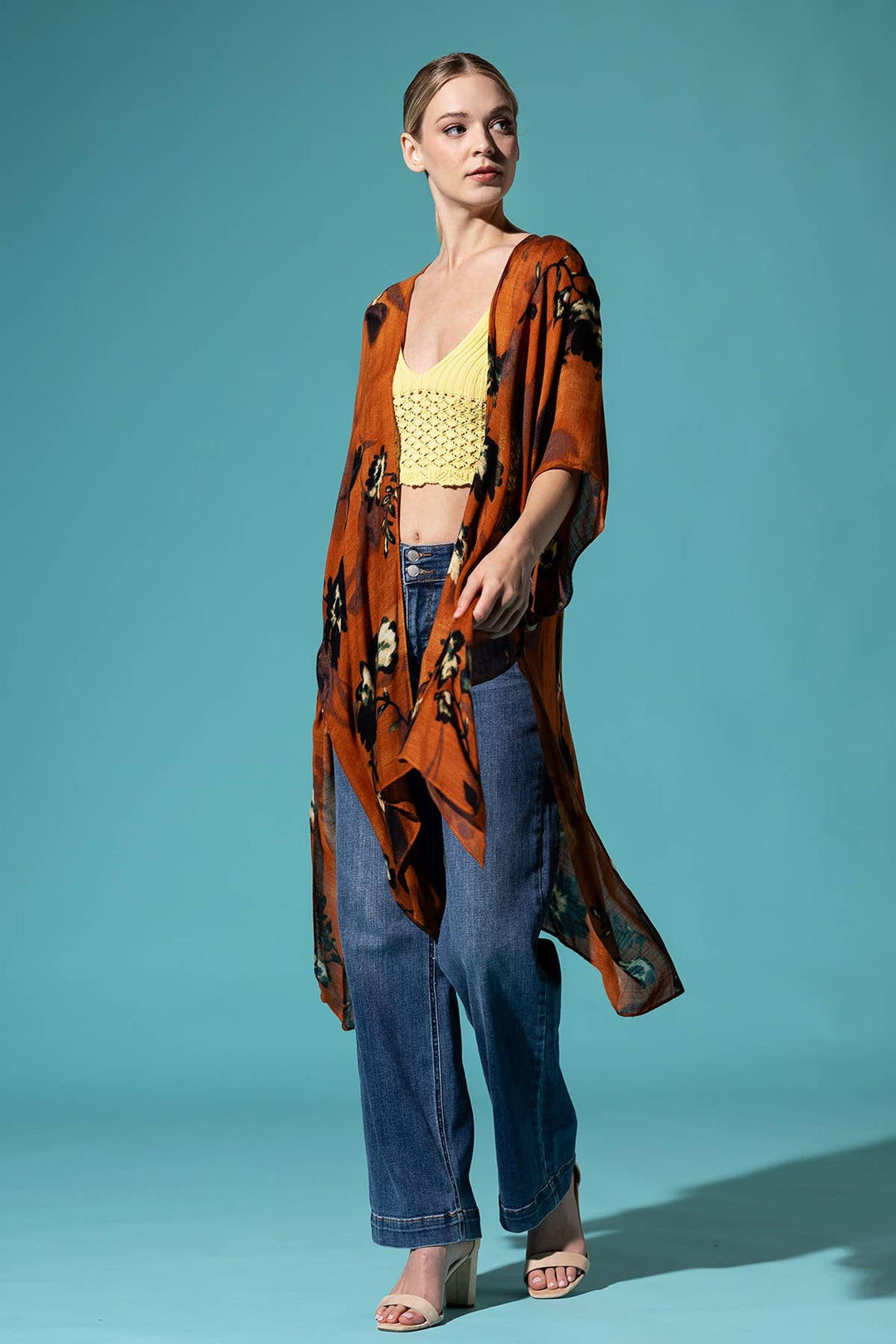Secret Garden Floral Kimono