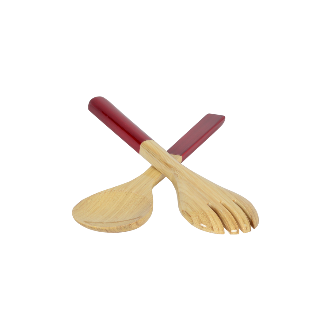 Large Bamboo Server Set