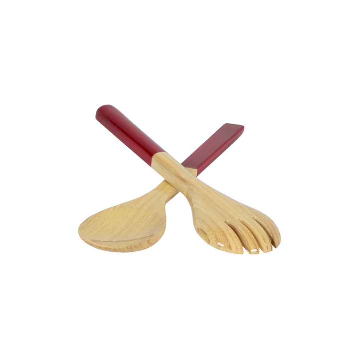 Large Bamboo Server Set