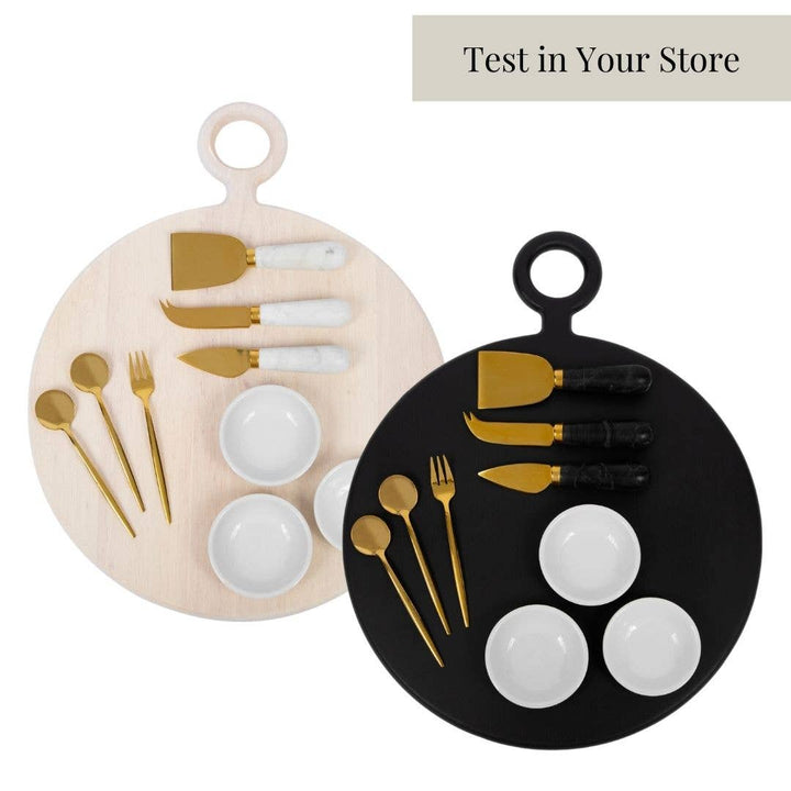 10 Piece Charcuterie Board Gift Set