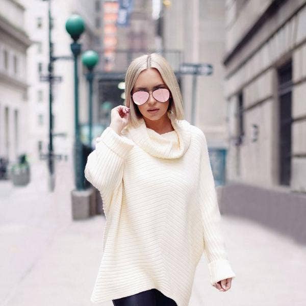 Megan - Black/Rose Gold