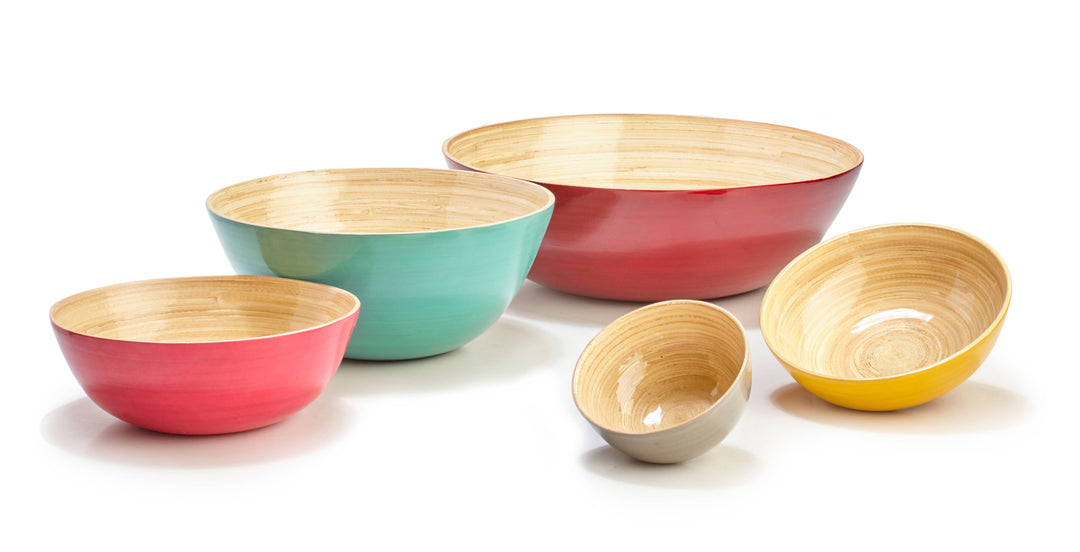 Bamboo Salad Bowl