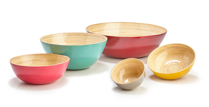 Bamboo Salad Bowl