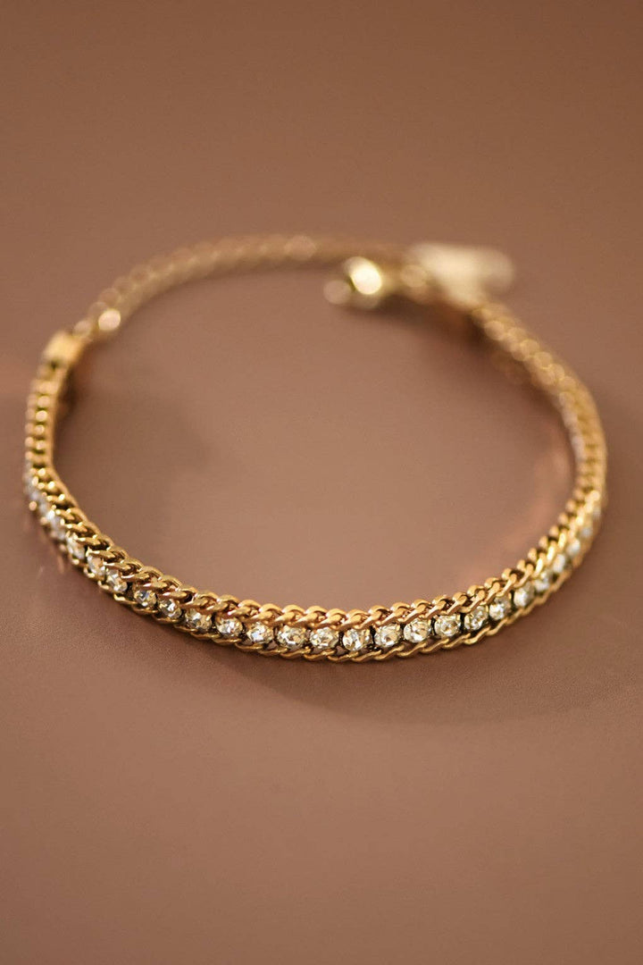 Crystal Chain Bracelet