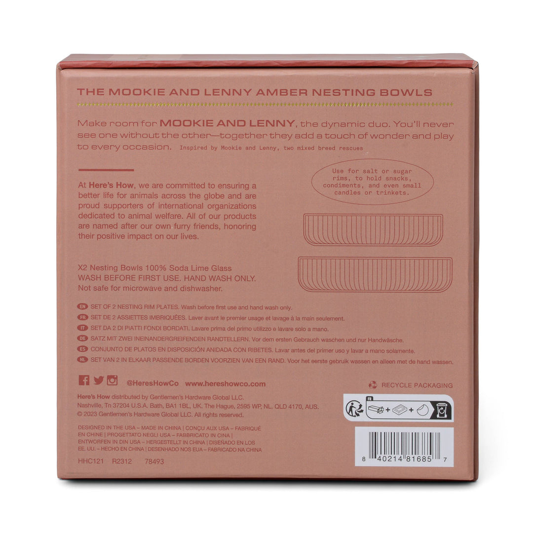 The Mookie And Lenny Nesting Bowls