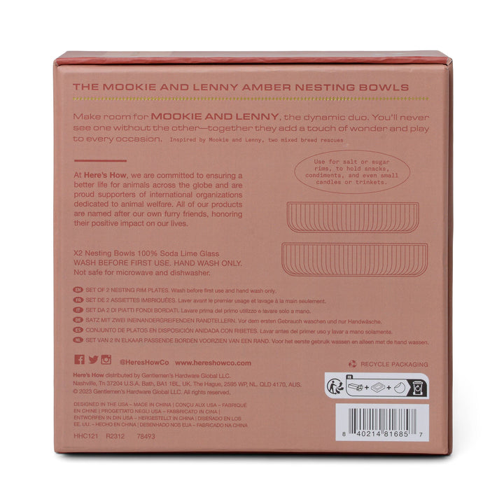 The Mookie And Lenny Nesting Bowls