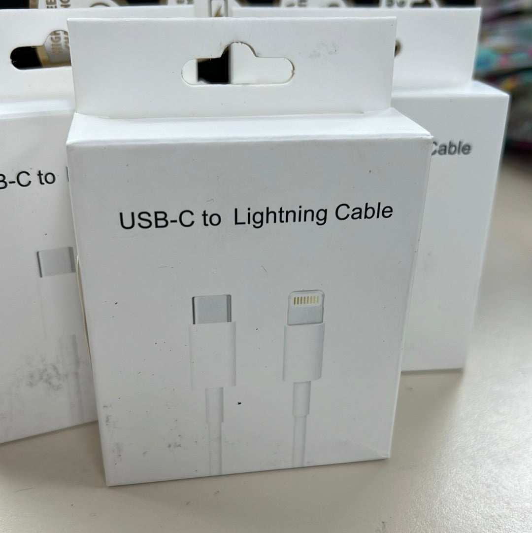 USB C to Lightening Cable