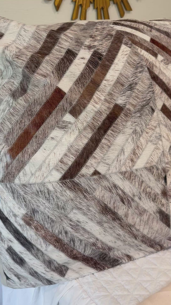 34" Sham Faux Hide
