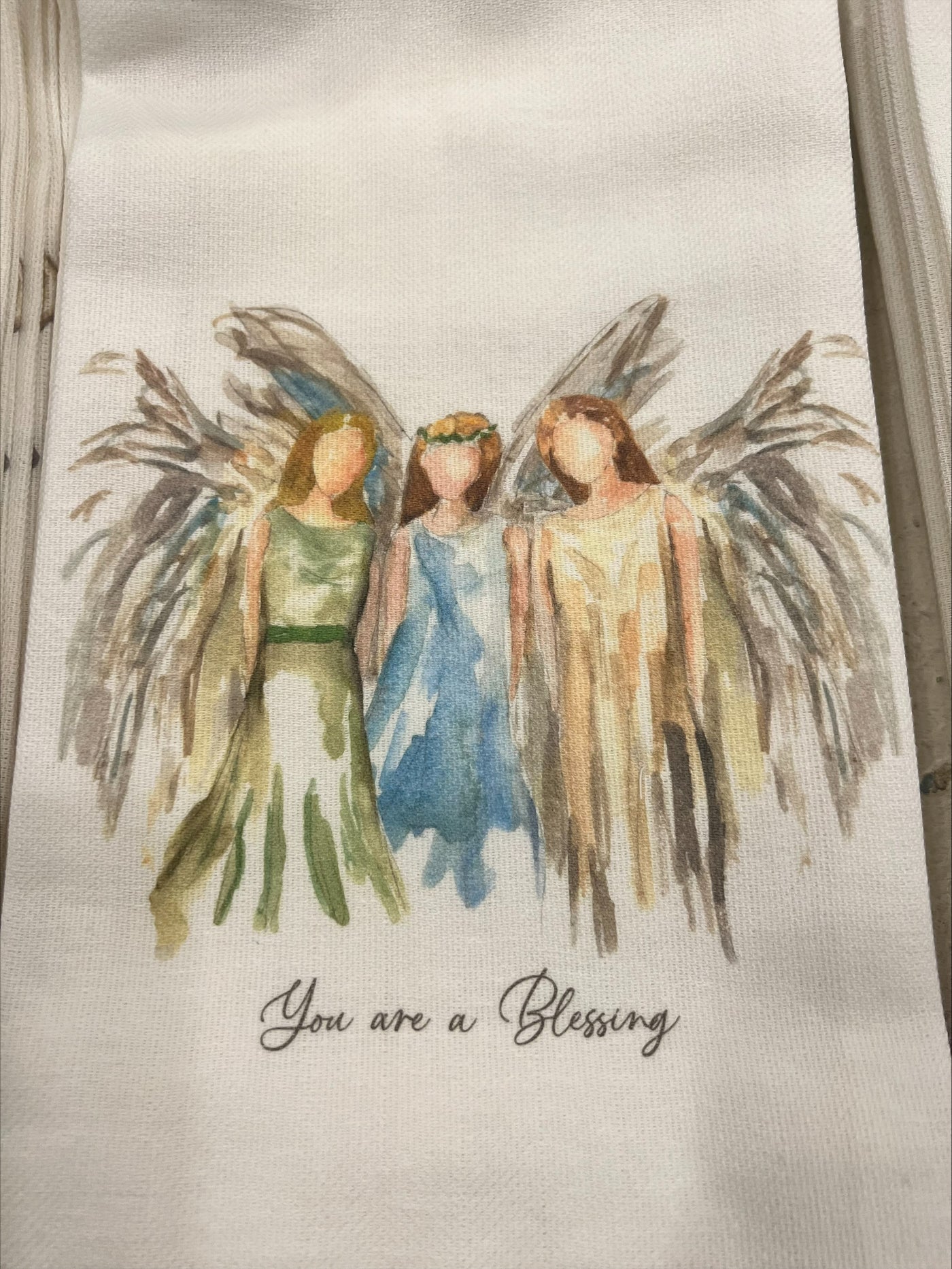 Angel Blessing Hand Towel