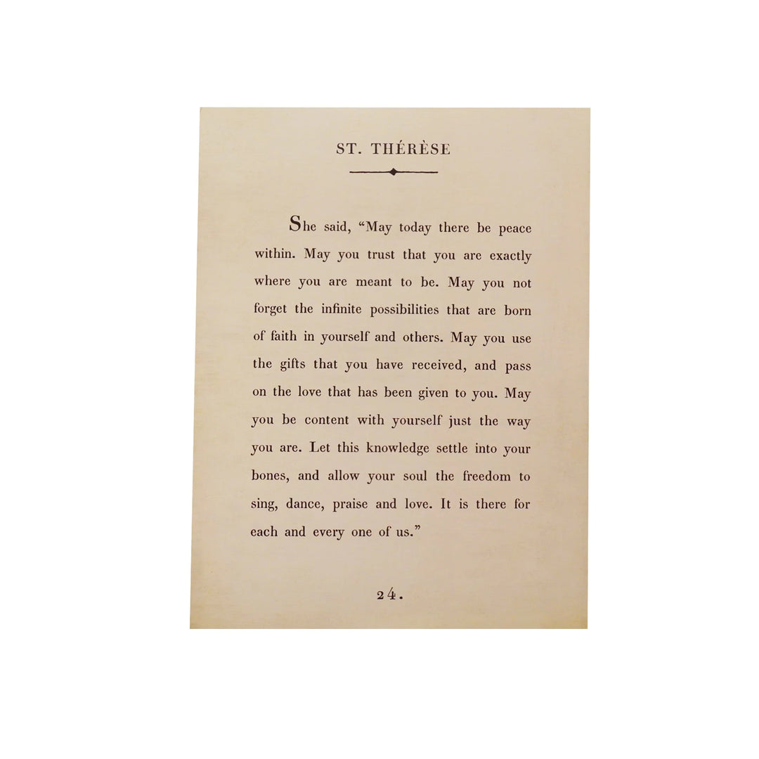 Saint Theresa 12x16 Print