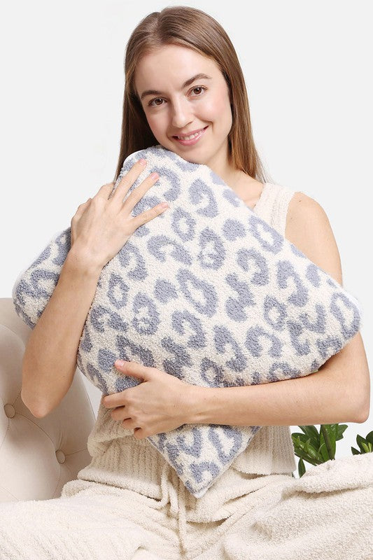 Soft Leopard Pillow