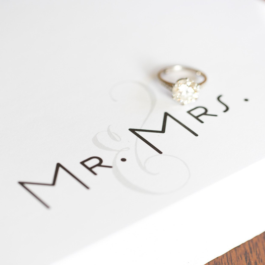 Mr. & Mrs. Luxe Big Note Pad