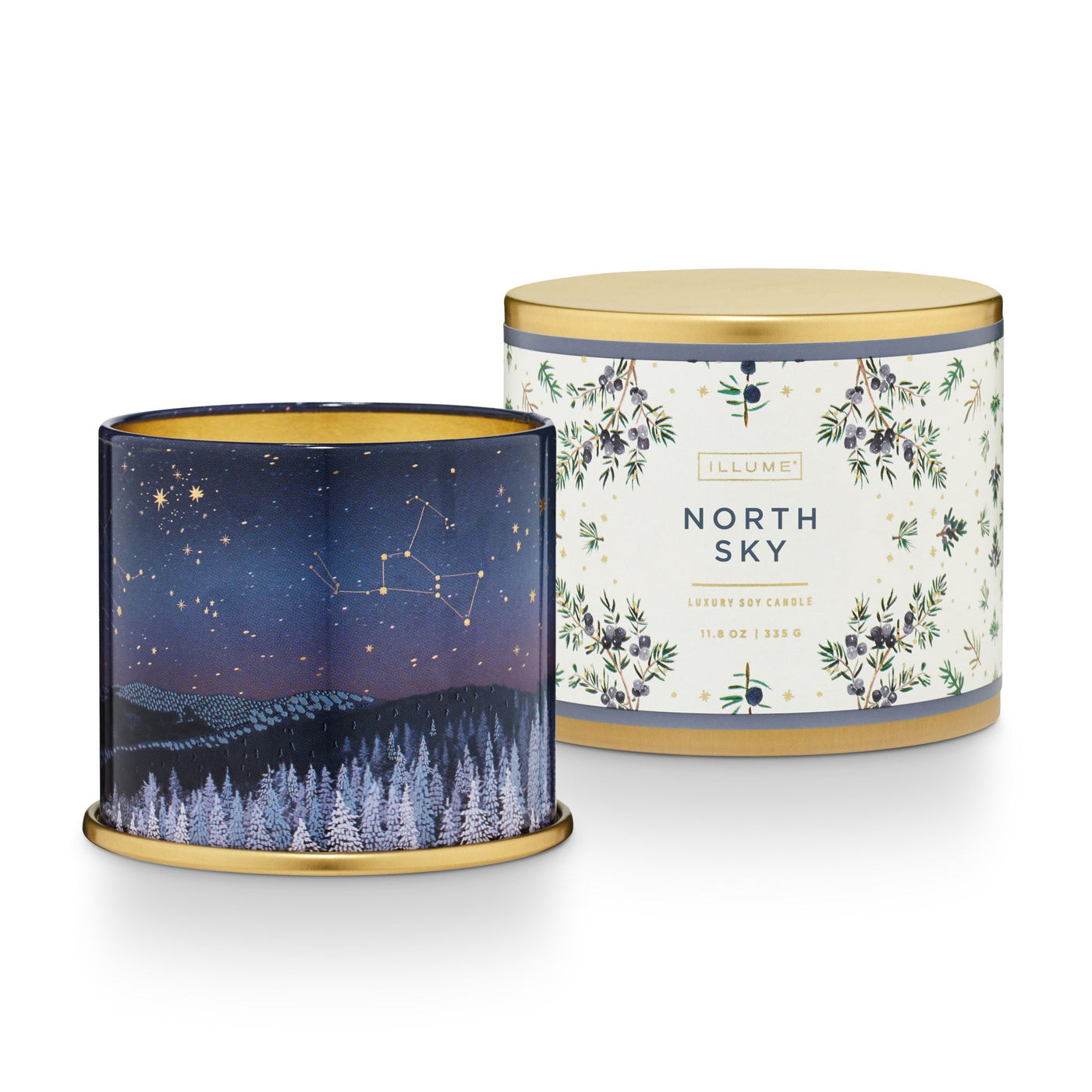 North Sky Tin Candle