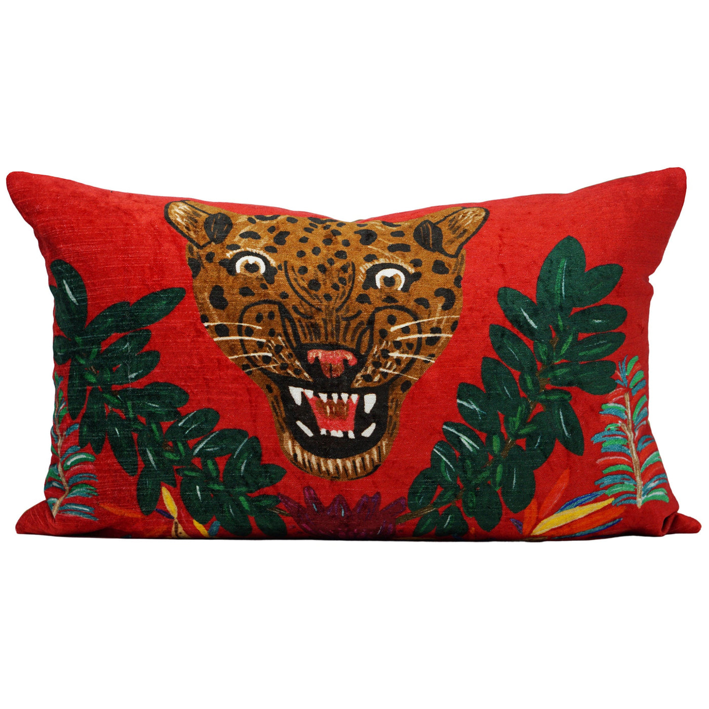 Fiercer Leopard Lumbar Pillow