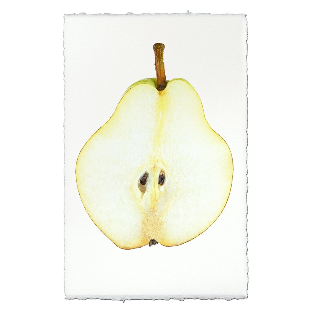 Sliced Pear Print