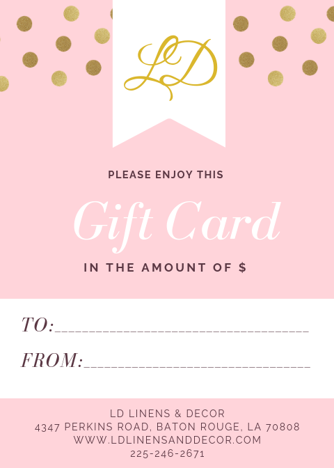 LD Linens Gift Card