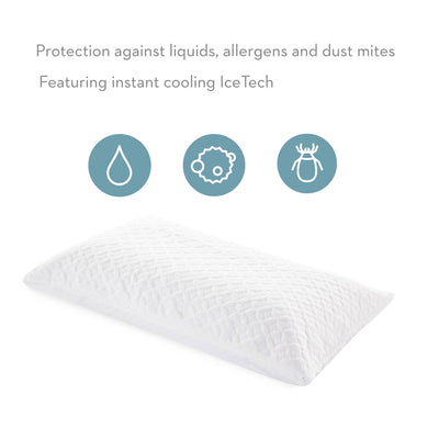 Sleep Tite Ice Pillow Protector Set of 2