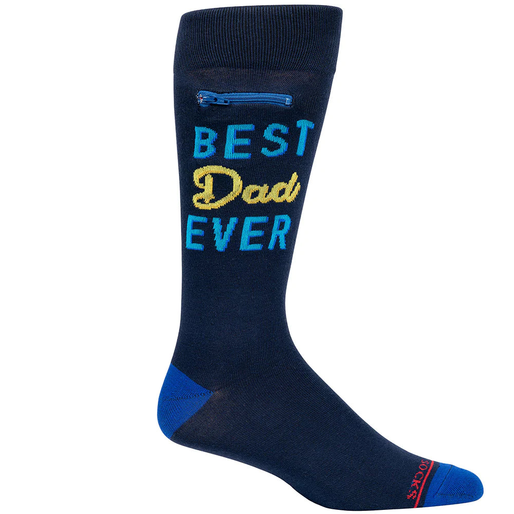 Best Dad Ever Pocket Socks