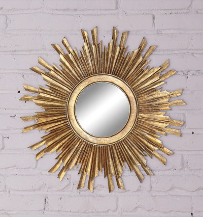 Gold Point Sunburst Mirror 35 1/2"