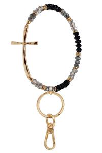 Cross Bracelet Key Chain